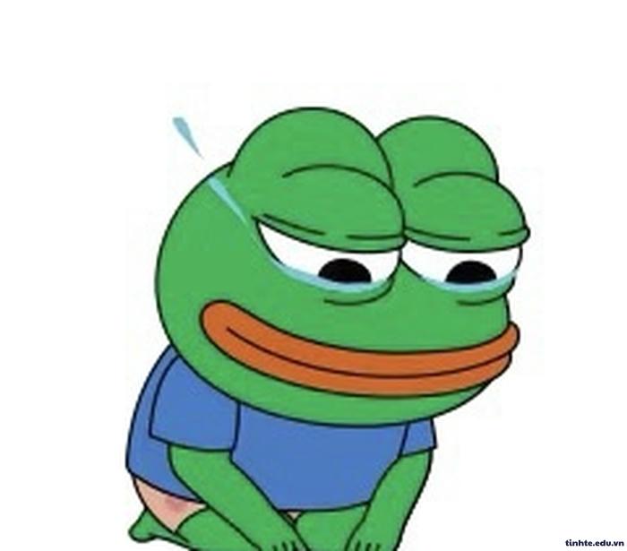 Meme ếch xanh buồn nhẹ